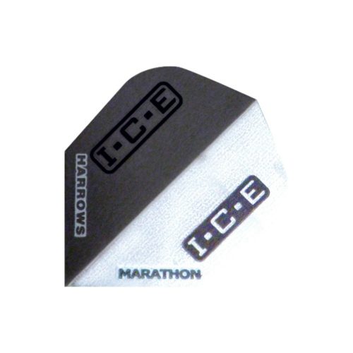 Letky na šípky Harrows Marathon šedé, biele I.C.E