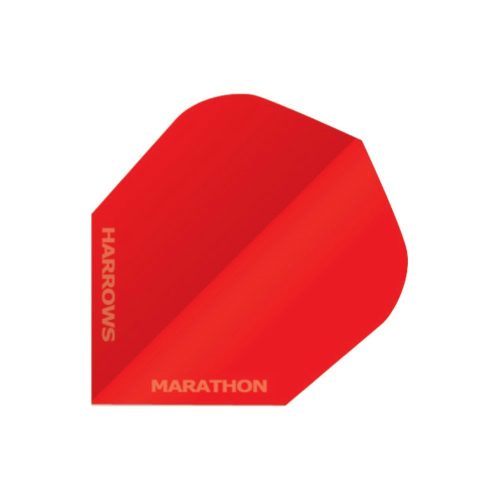 Letky na šípky Harrows Marathon červené