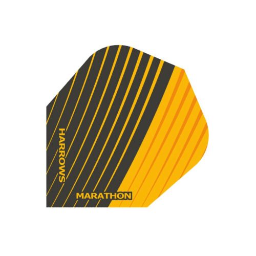 Letky na šípky Harrows Marathon čierne, žlté