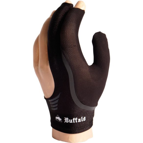 Biliardová rukavica Buffalo Universal čierna, veľkosť M