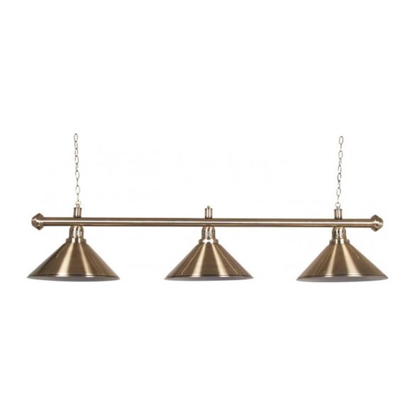 Biliardová lampa Buffalo Baron 3 zlatá