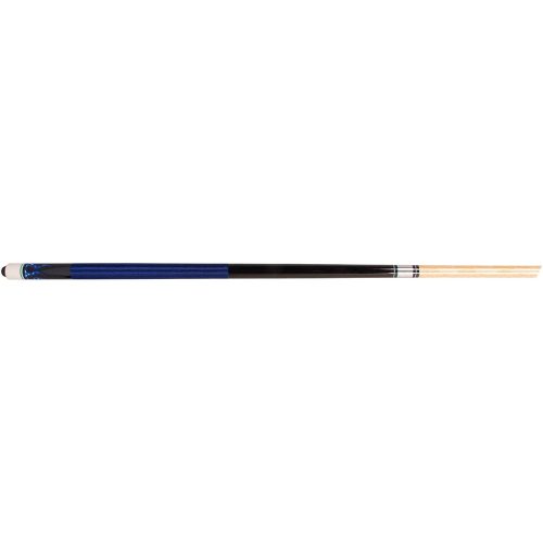 Biliardové tágo Buffalo Hardwood Flame, modré dvojdielne