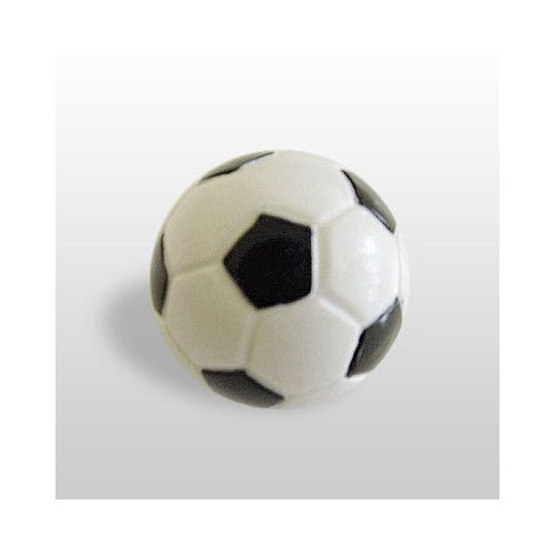 Futbalová loptička čierno-biela, 32 mm