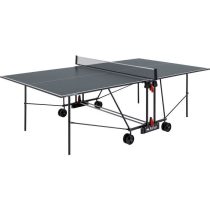 Buffalo Stôl na stolný tenis TT indoor, sivý, skladací