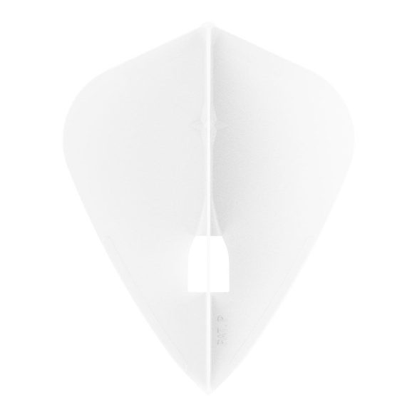 Letky na šípky L-Style Pro L4 Kite, biele