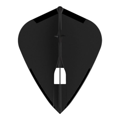 Letky na šípky L-Style Pro L4 Kite, čierne