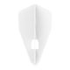 Letky na šípky L-Style Pro L8 Bullet Shape, biele