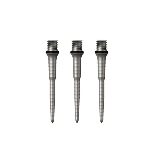 Konverzné hroty na šípky Mission Titan Ripple 26mm, strieborné - 3ks