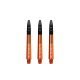 Násadky na šípky Mission Sabre oranžové kovový top, stredné+ 44,5mm