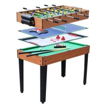   Multifunkčný hrací stôl Gamecenter Multi 4 in 1 (air hokej, biliard, stolný futbal, stolný tenis)