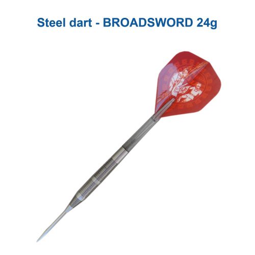 Šípky ONE80 steel Sword Edge Broadsword 24g, 95% wolfram