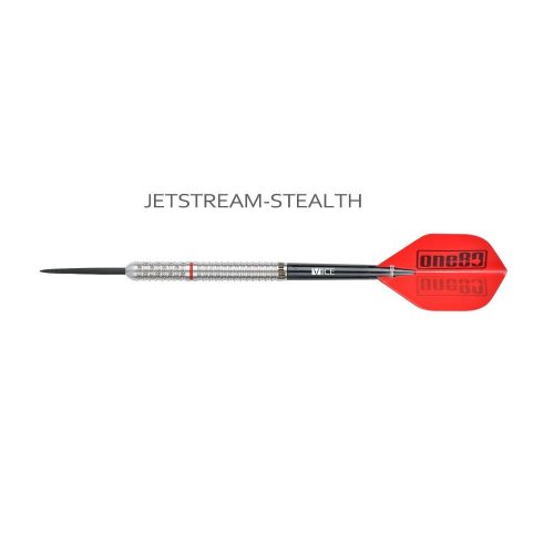 Šípky ONE80 steel Jetstream stealth  24g, 90% wolfram