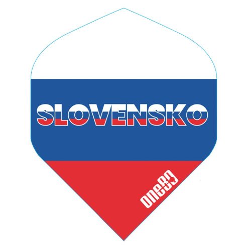 Letky na šípky One80 Slovensko, standard