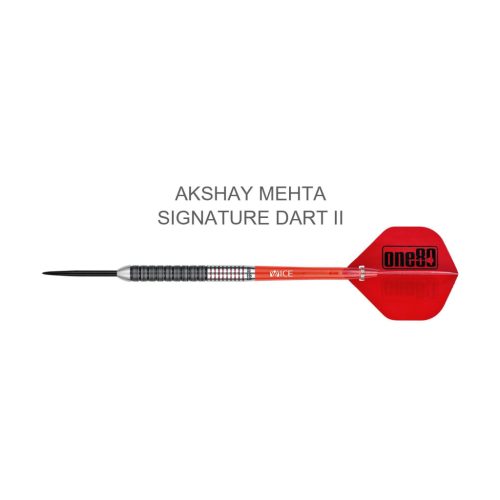 Šípky steel One80 Akshay Mehta V2 24g, 90% wolfram