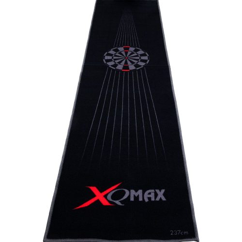 Koberec před terč XQ Max černo-červený 237 x 60 cm