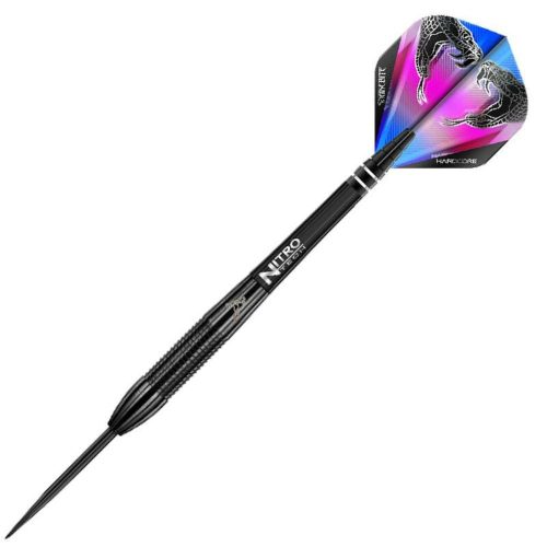 Šípky Red Dragon steel Peter Wright Snakebite 3 Black, 22g, 90% wolfram