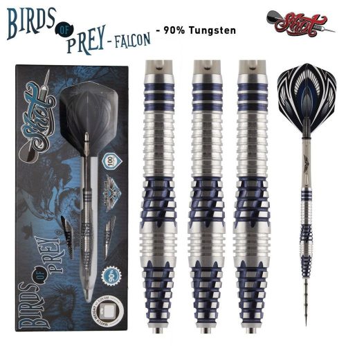 Šípky Shot steel Birds of Prey 1, Falcon 27g, 90% wolfram