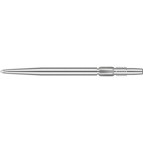Hroty na šípky TARGET steel Swiss Point strieborné, kovové 30mm - 3ks