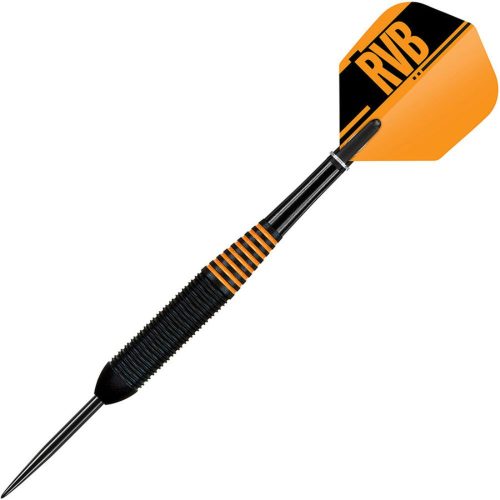 Šípky Target steel Raymond van Barneveld 24g, RVB, čierne, BRASS