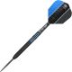 Šípky TARGET steel Vapor8 black 24g, modré, 80% wolfram