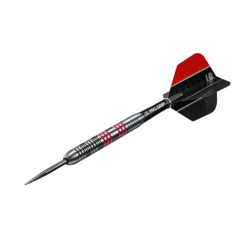 Šípky steel TARGET Vapor8 black 25g, červené, 80% wolfram