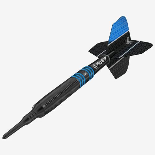 Šípky soft TARGET Vapor8 black 18g, modré, 80% wolfram