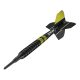 Šípky soft TARGET VAPOR8 BLACK 19g, žlté 80% wolfram