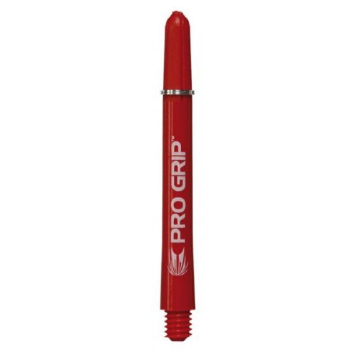 Násadky na šípky TARGET Pro-Grip plastové dlhé, červené