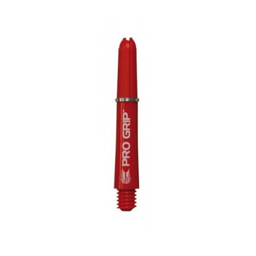 Násadky na šípky TARGET Pro-Grip plastové krátke, červené