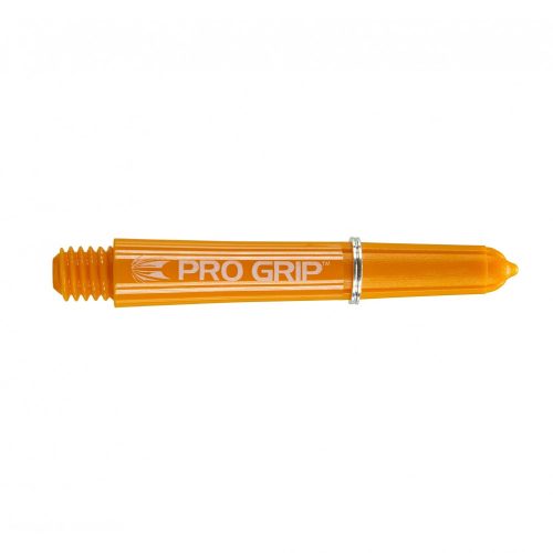 Násadky na šípky TARGET Pro Grip plastové oranžové krátke, 34mm, size1