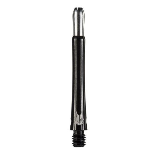 Násadky na šípky TARGET GRIP STYLE hliník, čierne, stredné