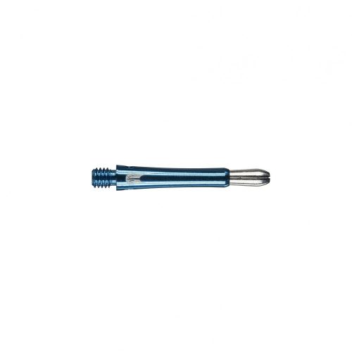 Násadky na šípky TARGET GRIP STYLE hliník, modré krátke, 34,8mm