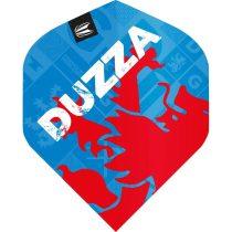   Letky na šípky Target Glen Durrant "Duzza" pro ultra červené, modré No2