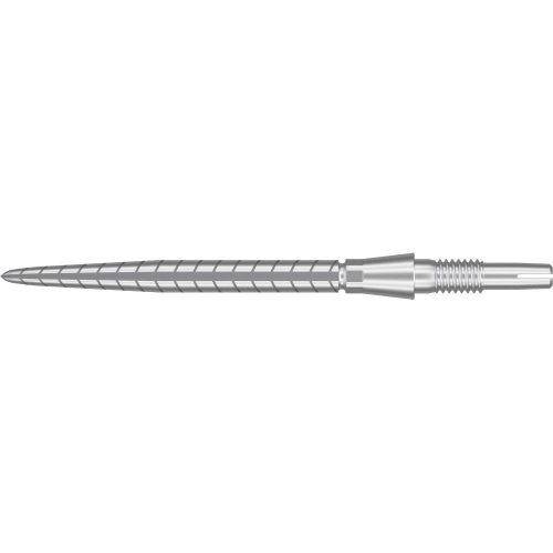Kovové hroty Target Swiss Storm Quartz strieborné, 30mm - 3ks