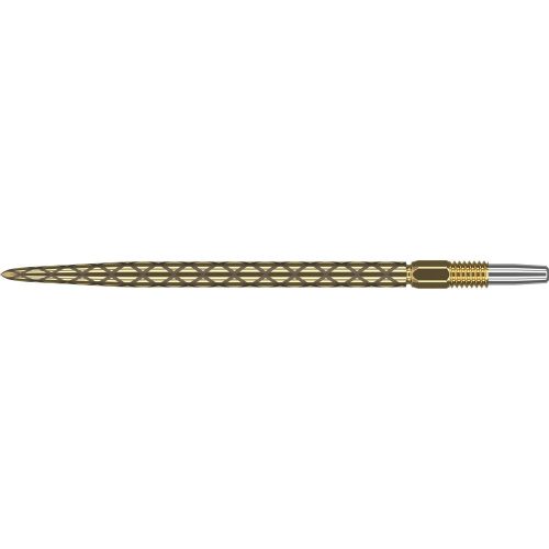 Kovové hroty Target Swiss Diamond Pro zlaté, 40mm - 3ks
