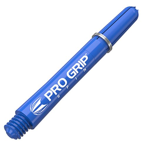 Násadky na šípky TARGET Pro Grip Spin stredné 41mm, modré, 9 ks