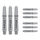 Násadky na šípky Target Pro Grip Tag 34mm, sivé, multi-pack
