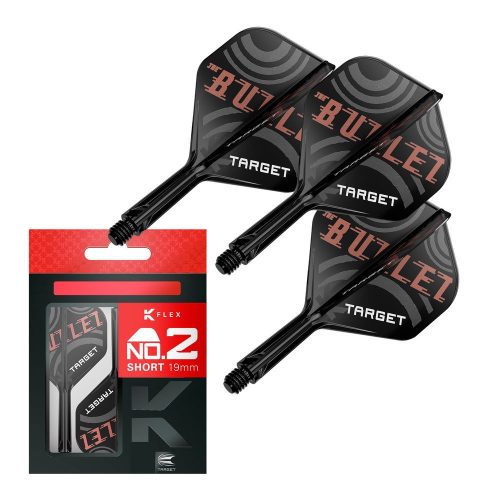 Target K-Flex Stephen Bunting No2 letky a krátke násadky