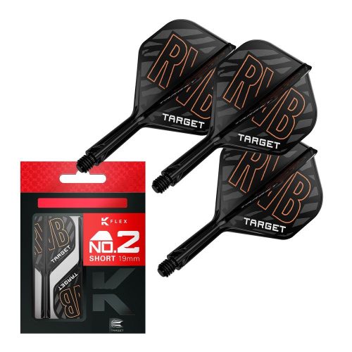 Target K-Flex Raymond van Barneveld, No2 letky a krátke násadky
