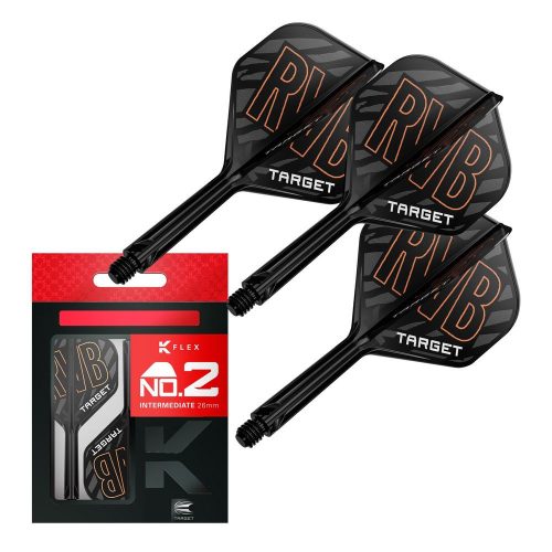 Target K-Flex Raymond van Barneveld, No2 letky a stredné násadky