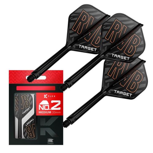 Target K-Flex Raymond van Barneveld, No2 letky a dlhé násadky