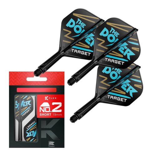 Target K-Flex Phil Taylor No2 letky a krátke násadky