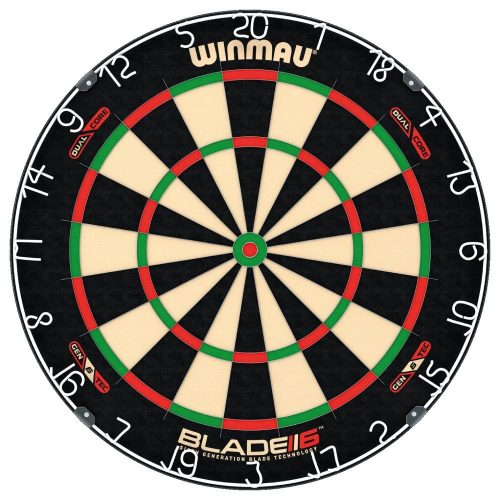 Sisalový terč Winmau BLADE 6 DUAL CORE, turnajová kvalita