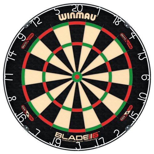 Sisalový terč Winmau BLADE 6 DUAL CORE, turnajová kvalita