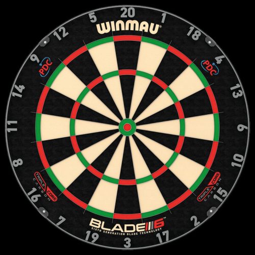Sisalový terč Winmau BLADE 6 TRIPLE CORE, turnajová kvalita