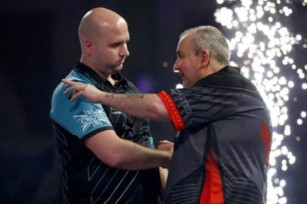 Rob Cross a Phil Taylor